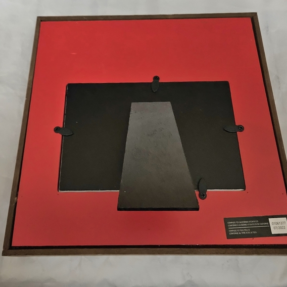 🌹5/$25 NEW Christmas Pet Frame. With Bells and Glitter. - Picture 2 of 3